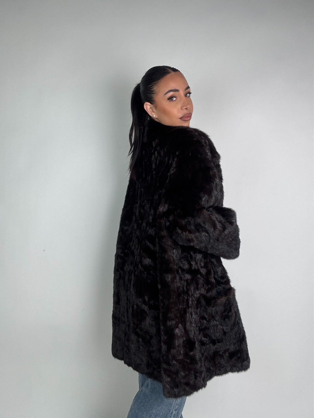 Cappotto in visone N594