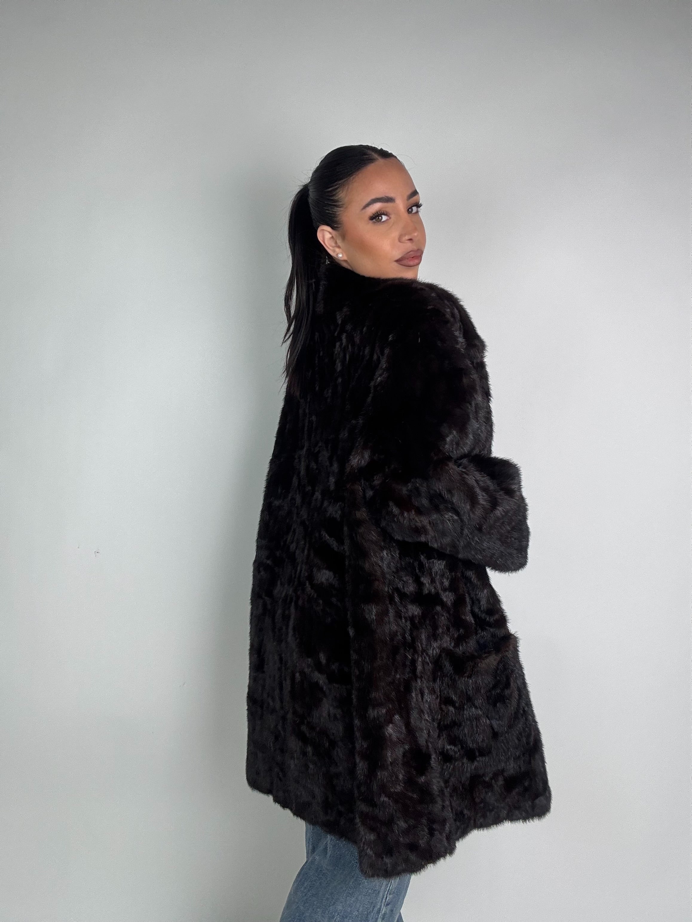 Cappotto in visone N594