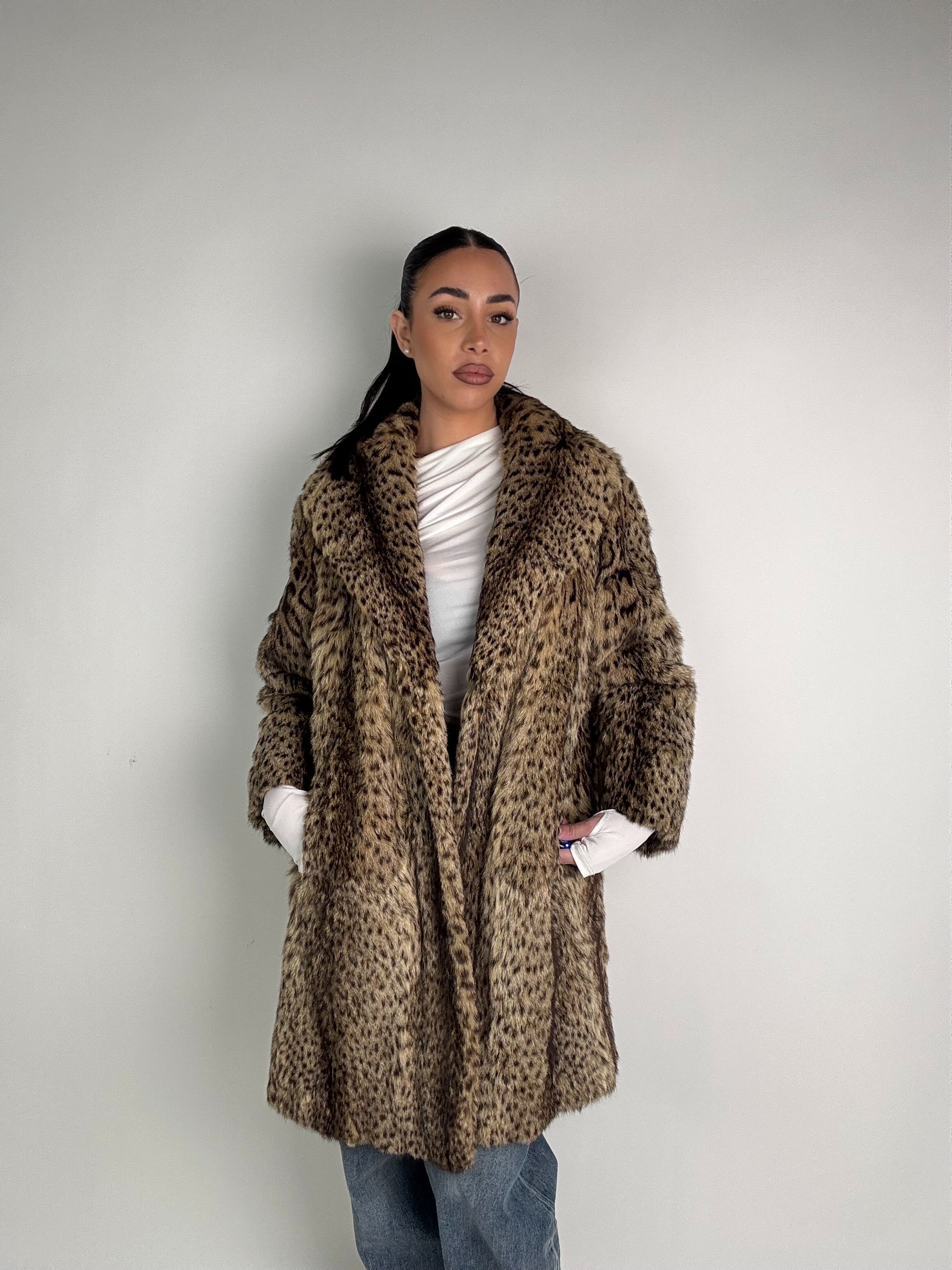 Cappotto in ocelot N69