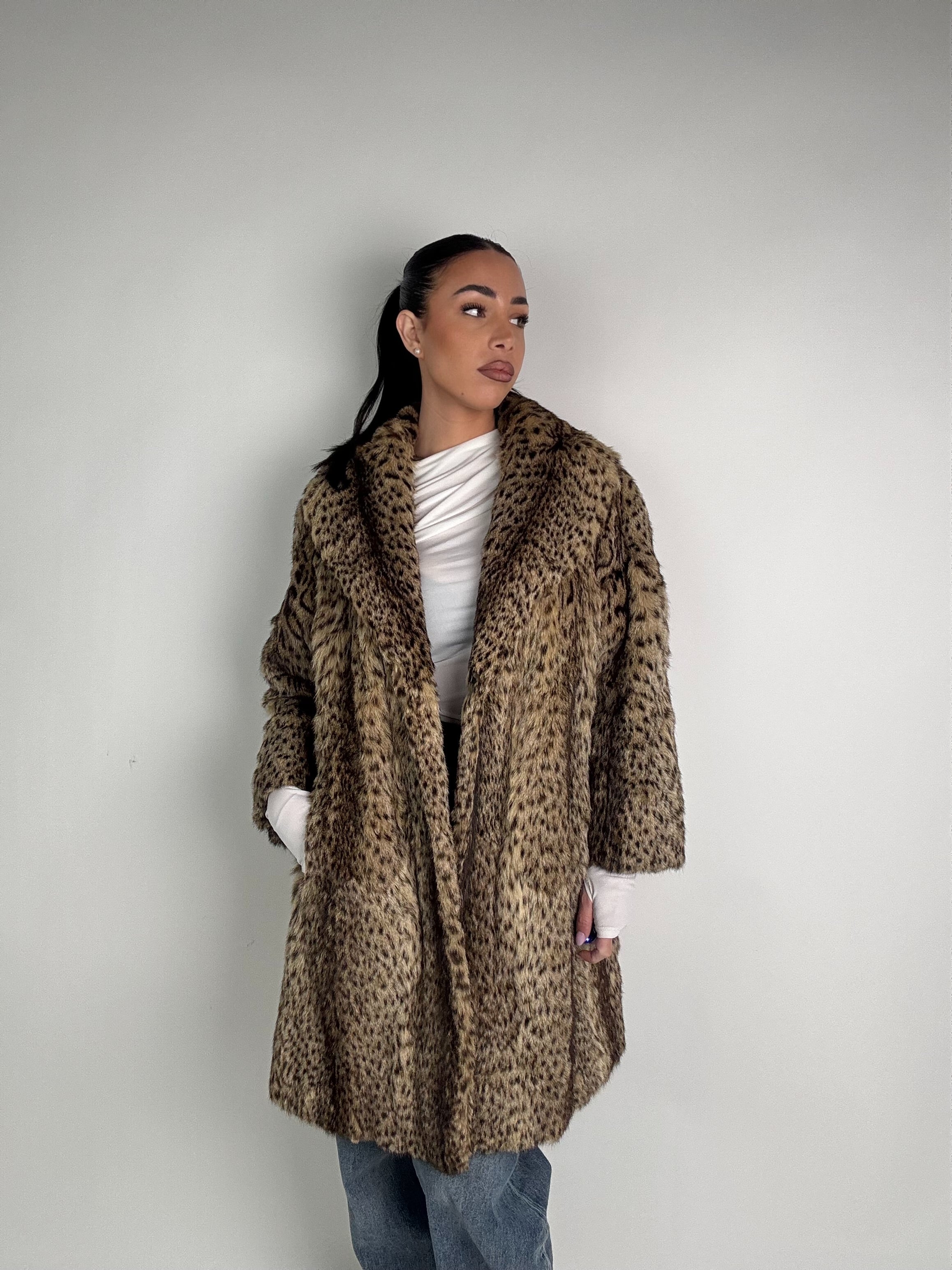 Cappotto in ocelot N69