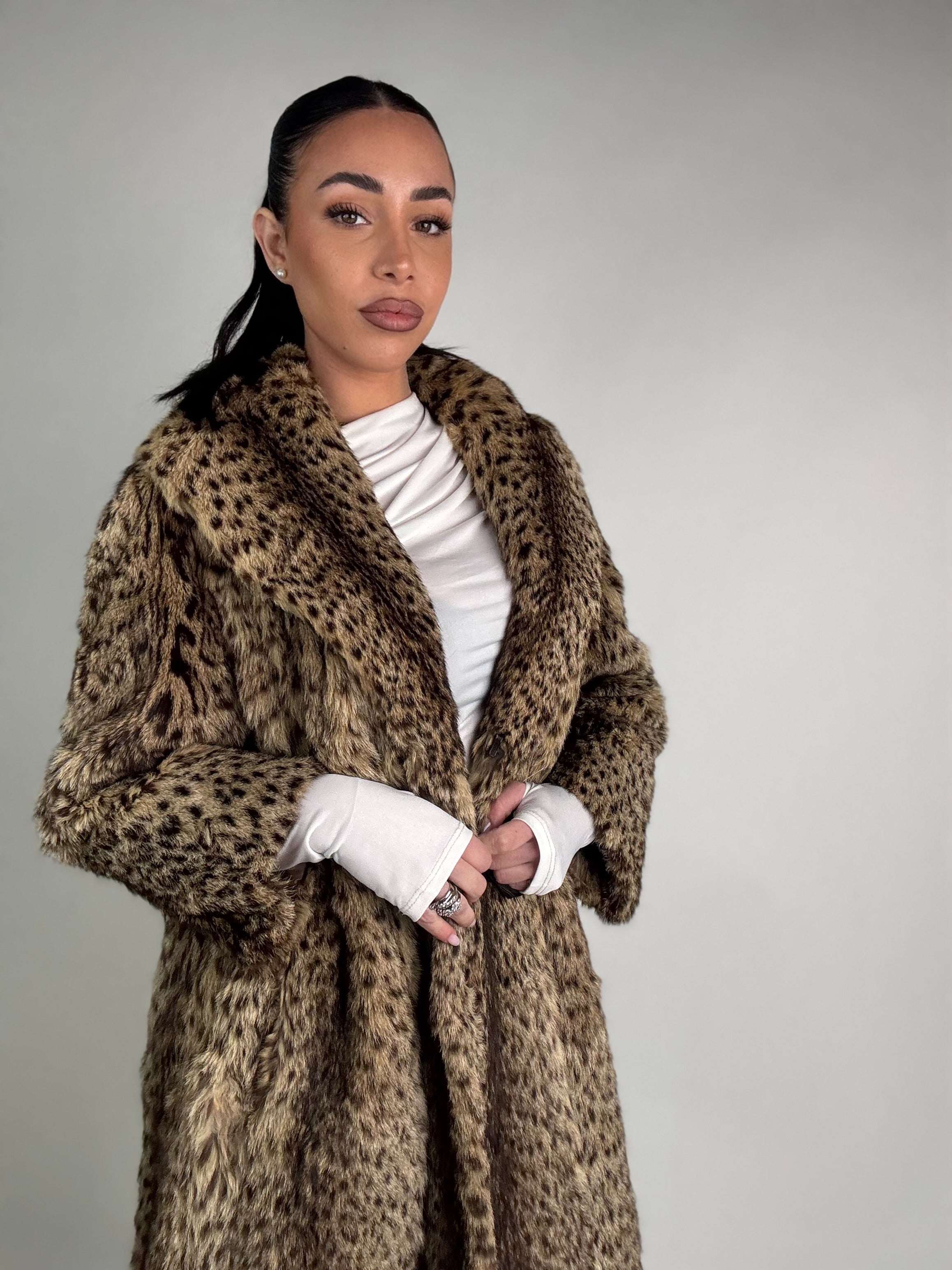 Cappotto in ocelot N69