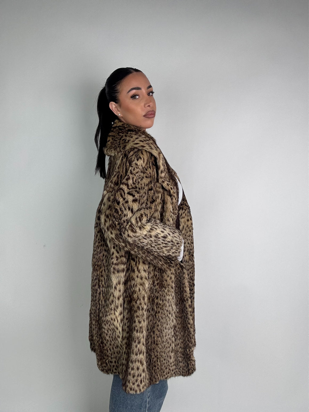 Cappotto in ocelot N69