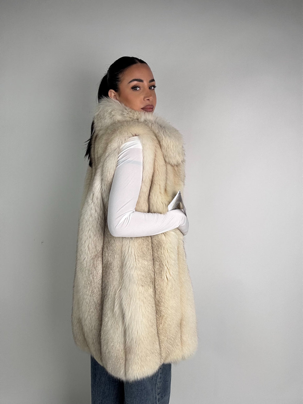 Mink Bomber Jacket