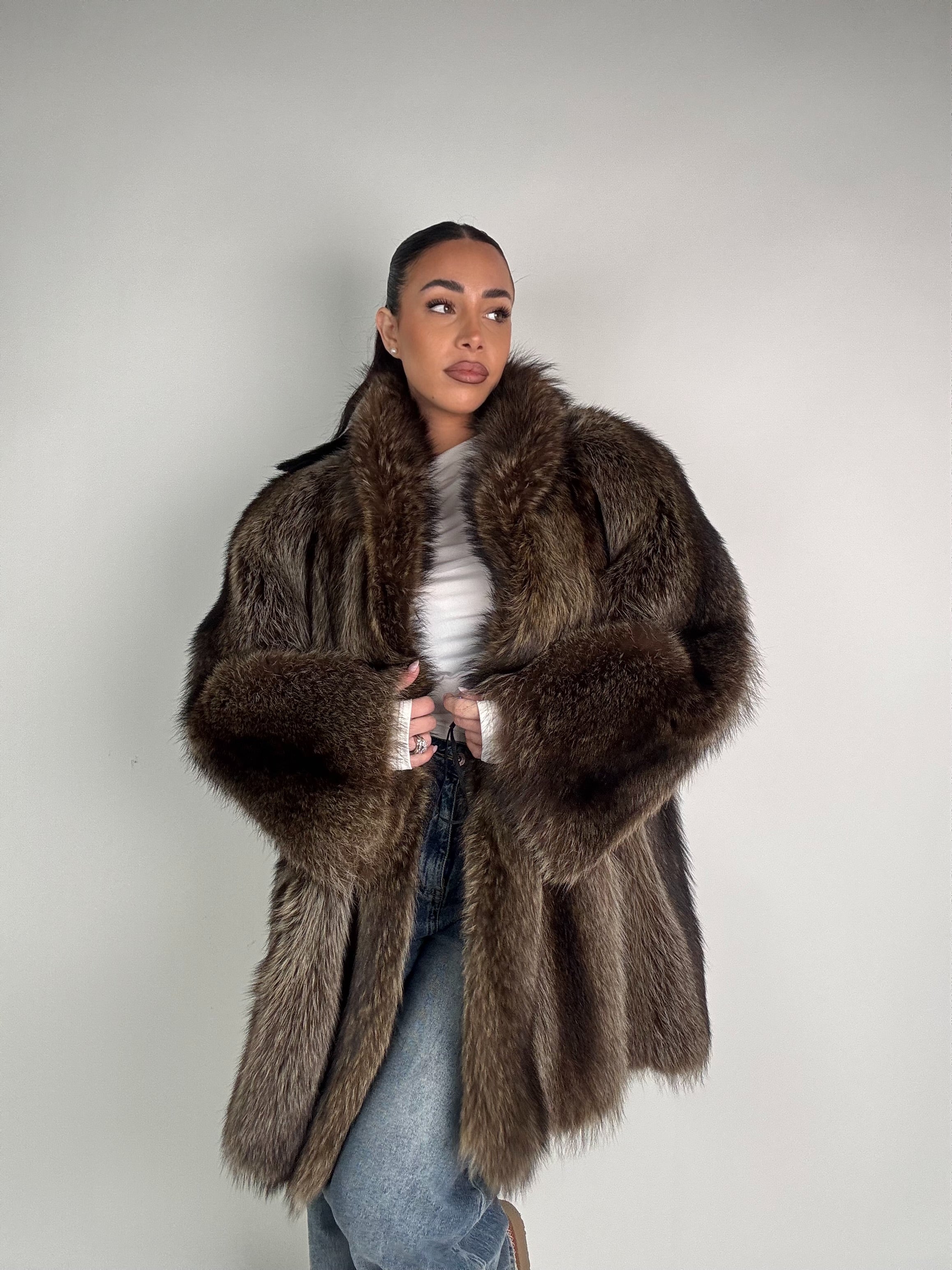 Cappotto in marmotta N472