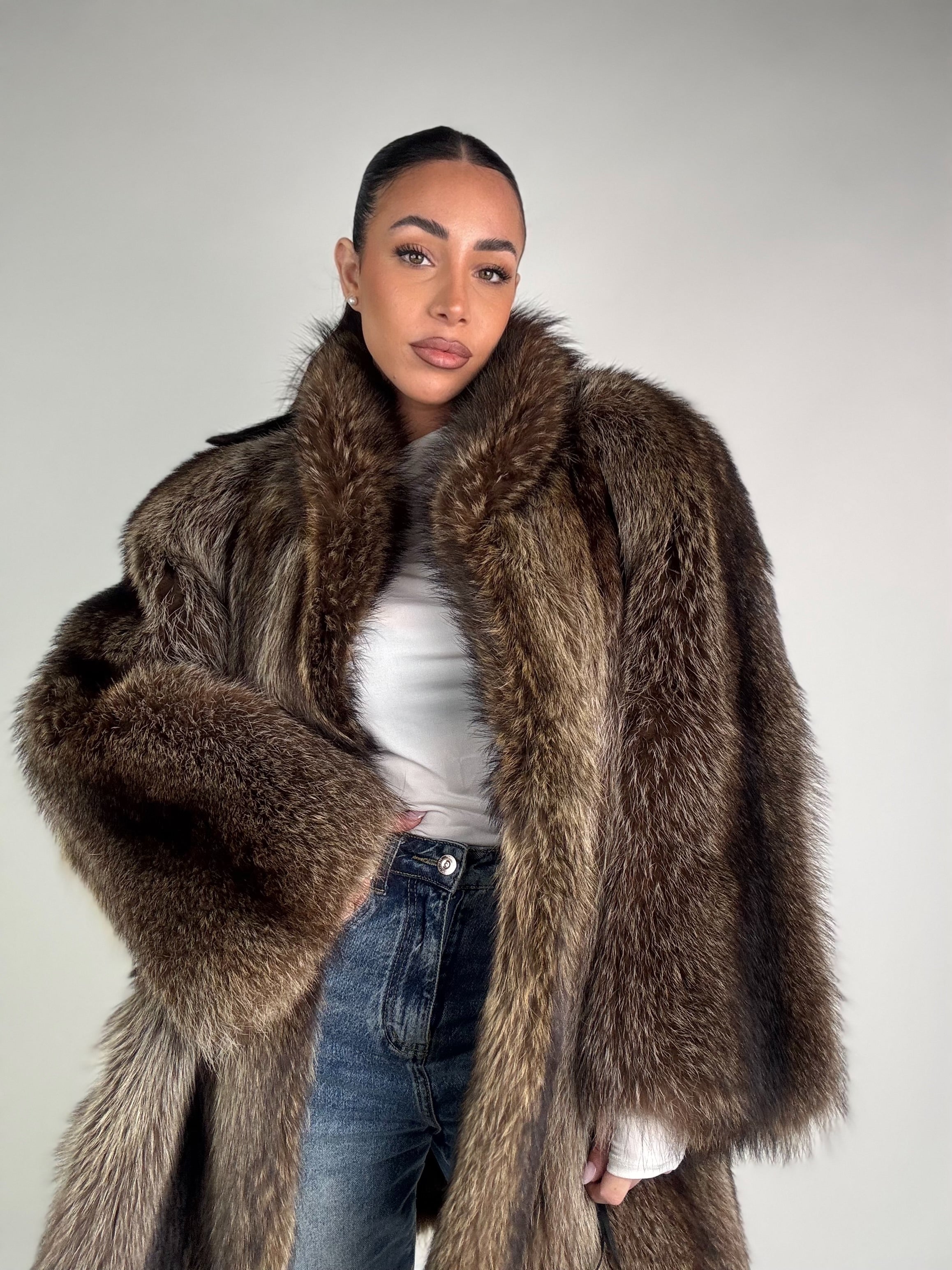 Cappotto in marmotta N472