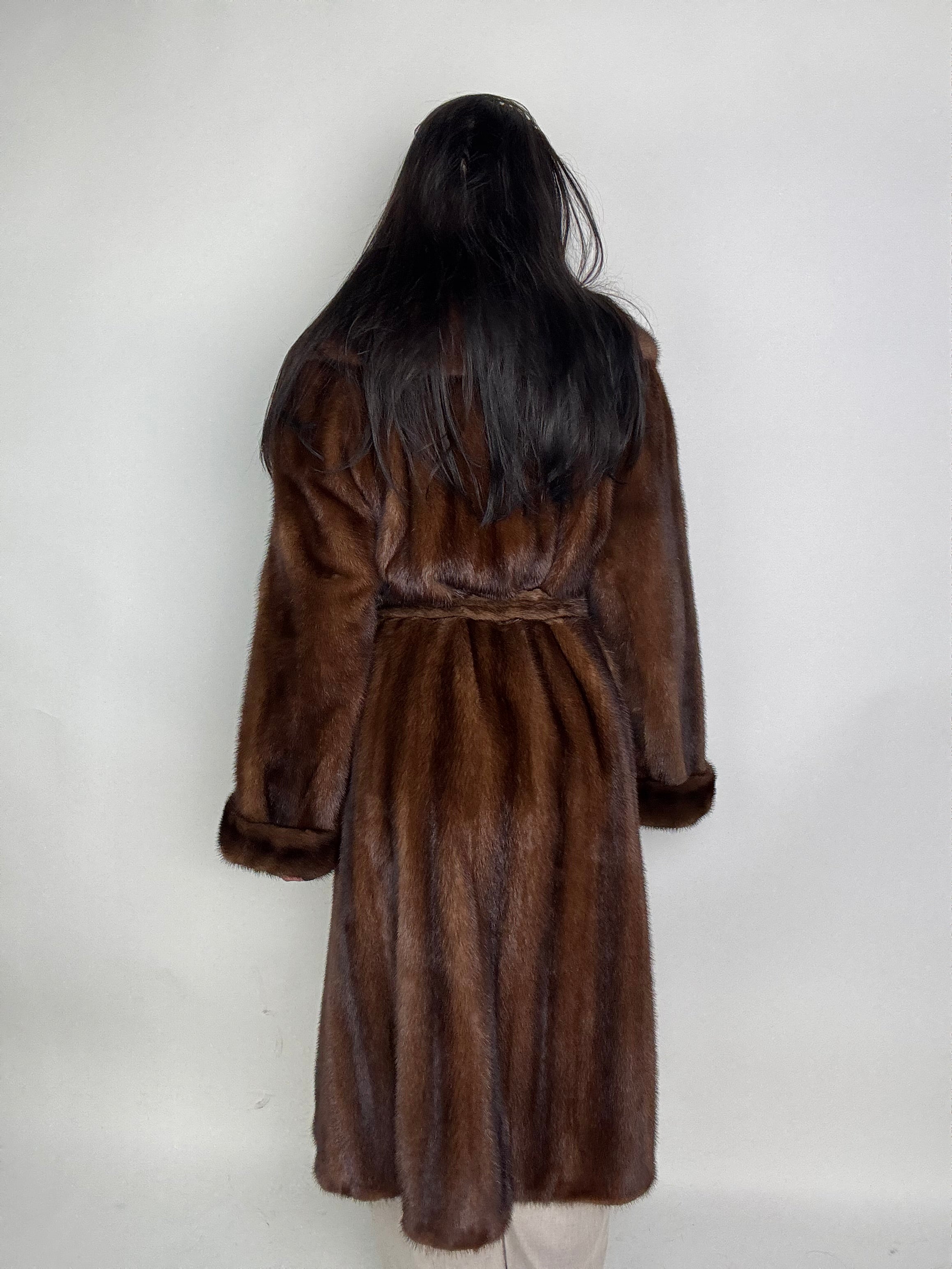 Cappotto in visone N418