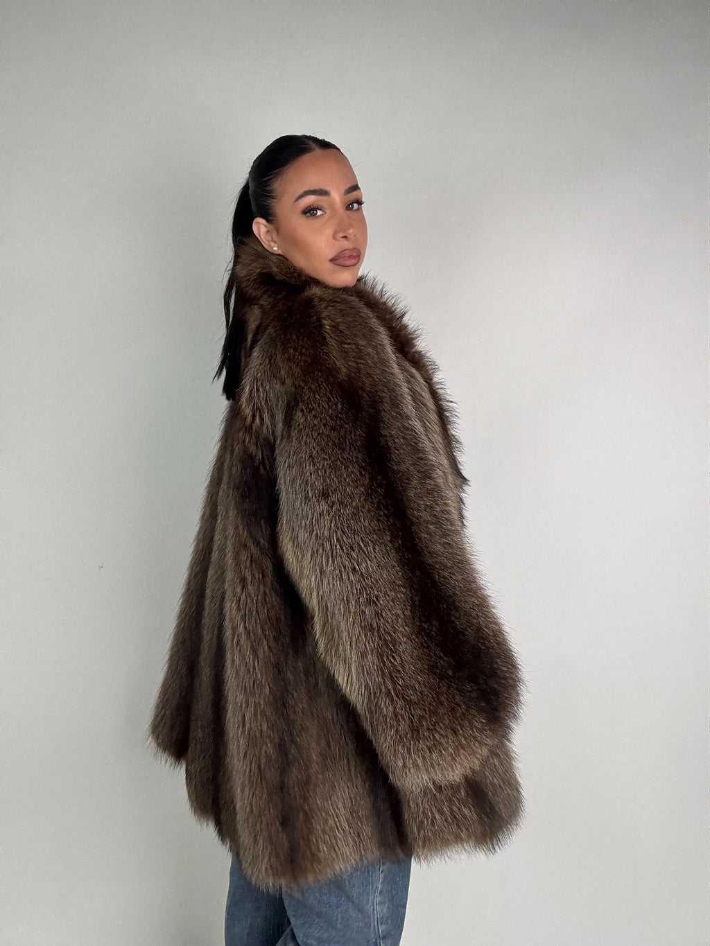 Cappotto in marmotta N472