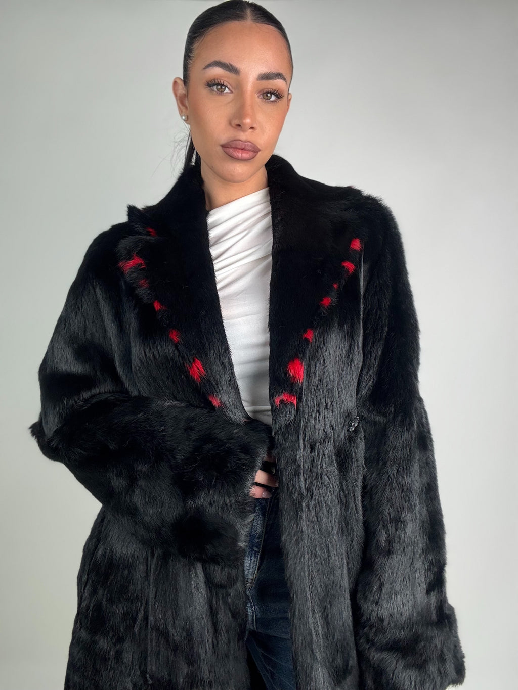 Mink Bomber Jacket