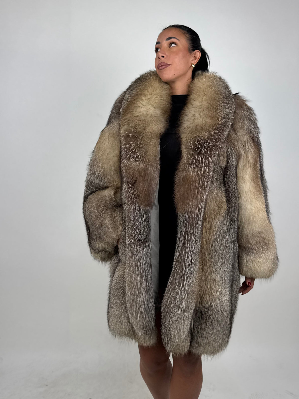 Giacca in volpe frost N238