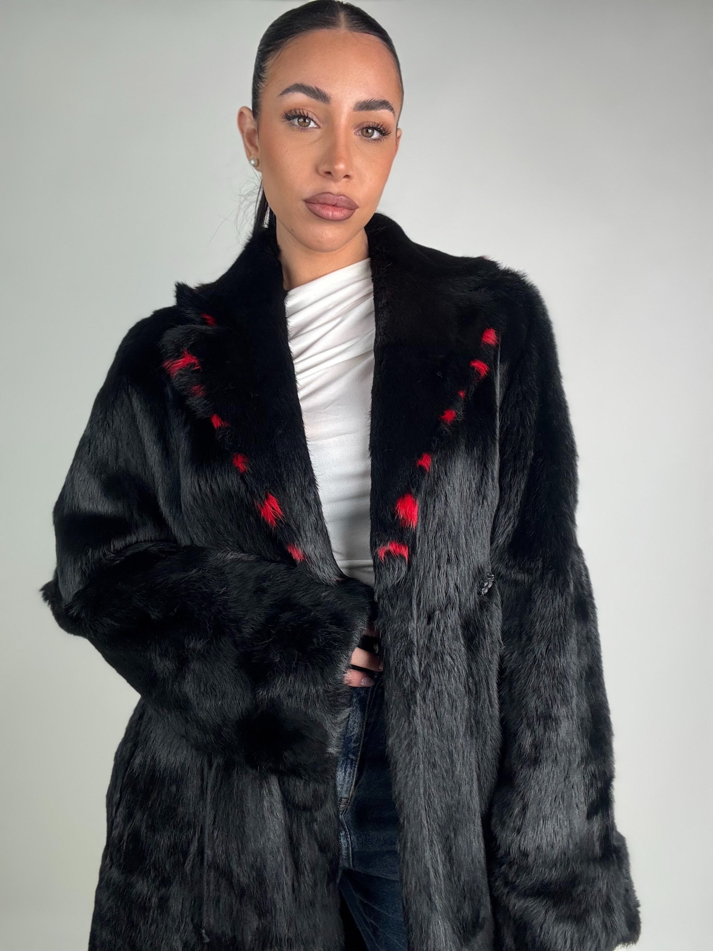 Cappotto in lapin N408