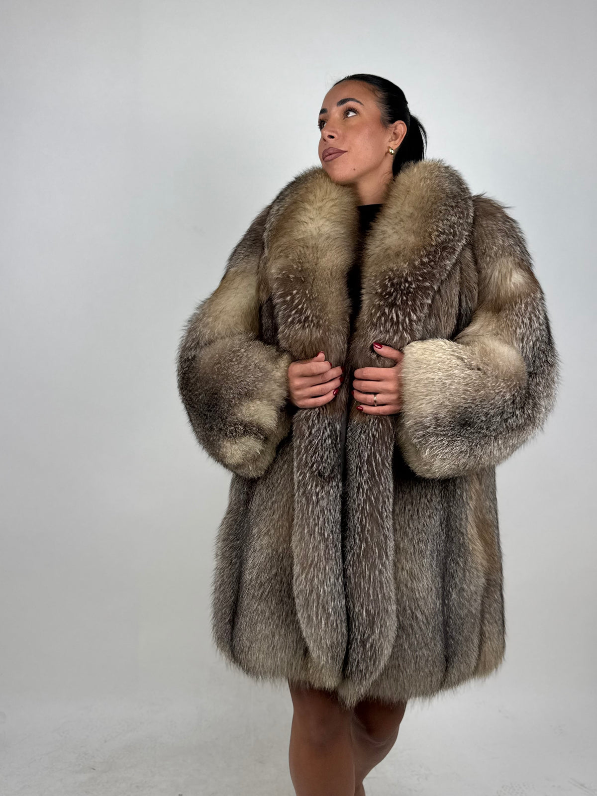 Giacca in volpe frost N238