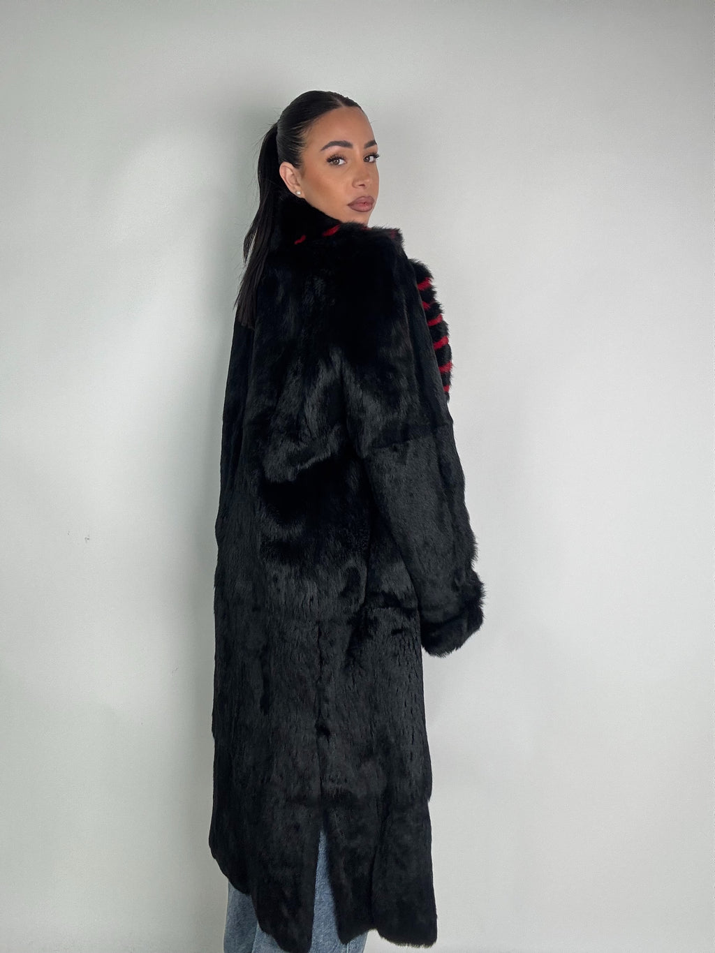Mink Bomber Jacket