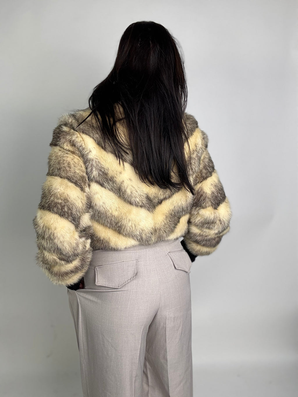 Mink Bomber Jacket