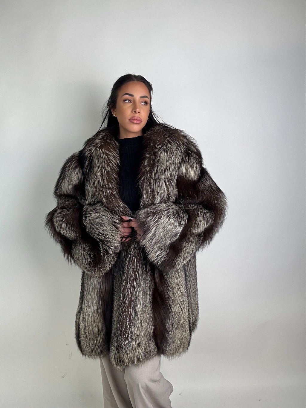 Mink Bomber Jacket