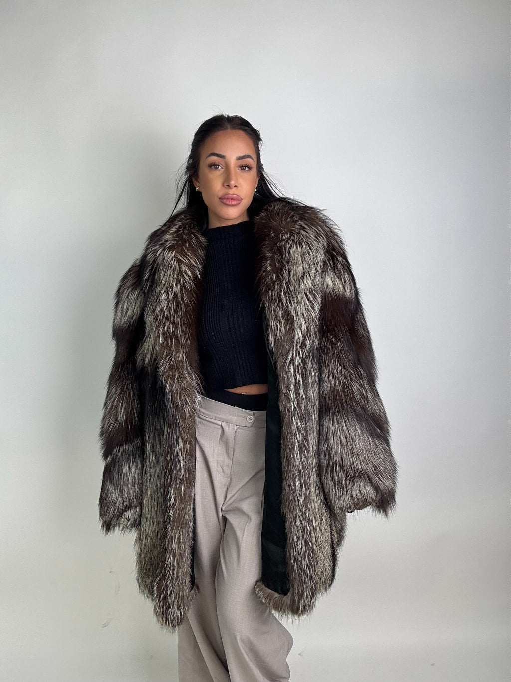 Mink Bomber Jacket