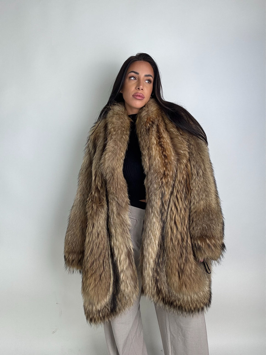 Mink Bomber Jacket