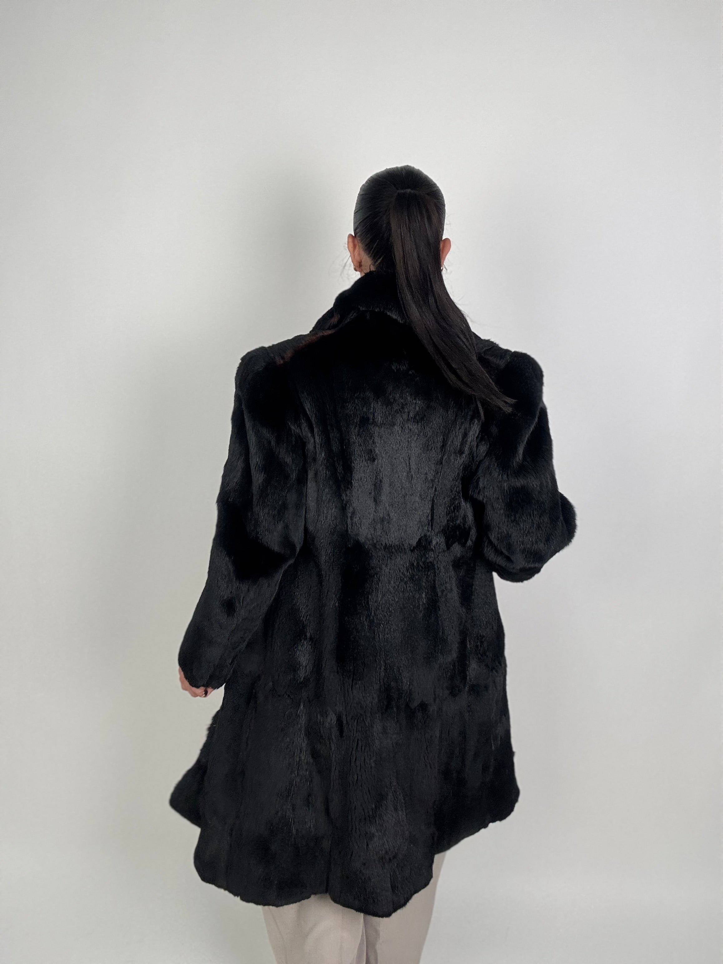 Cappotto in lapin N625