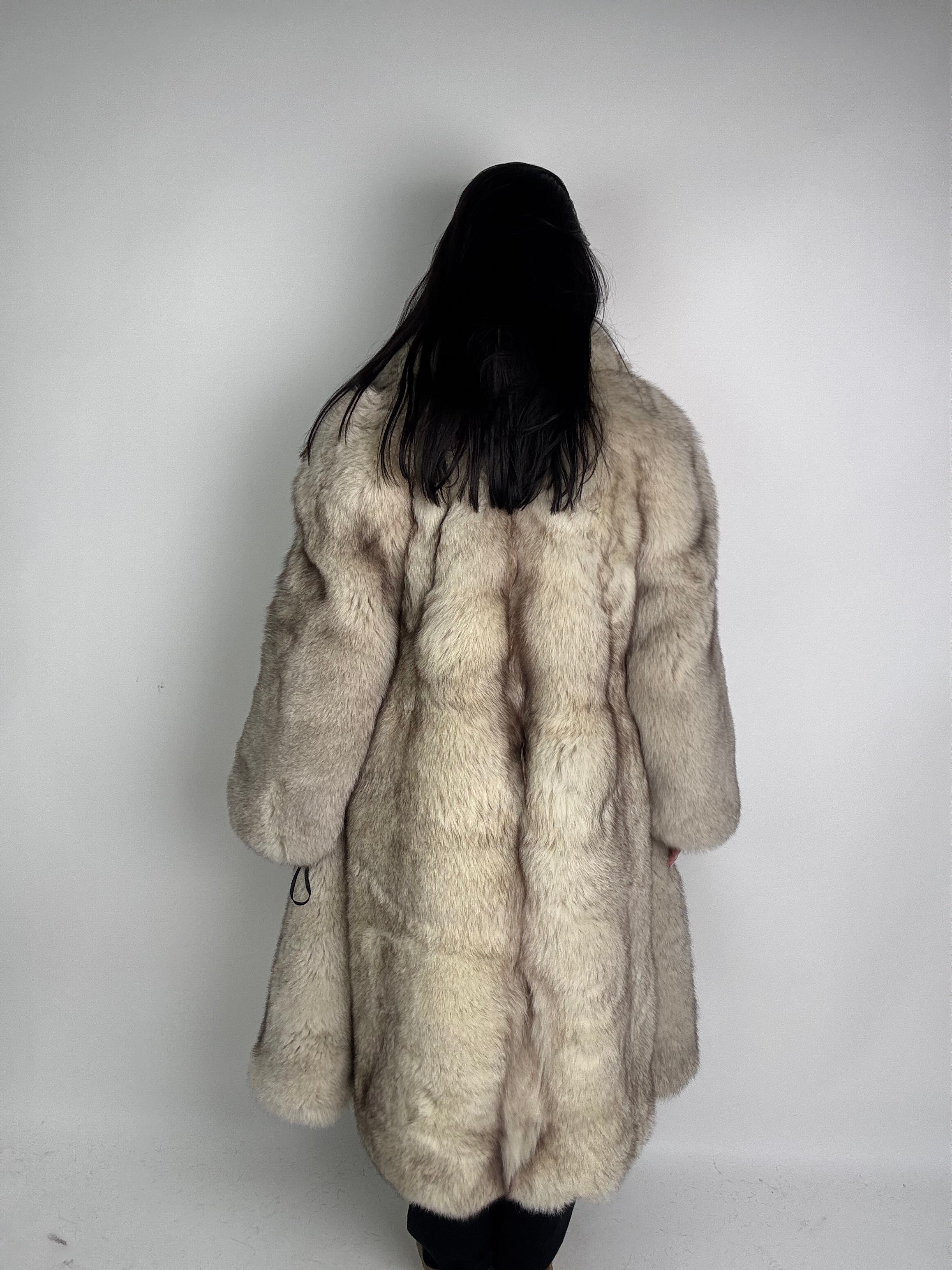 Cappotto in volpe della groenlandia N410