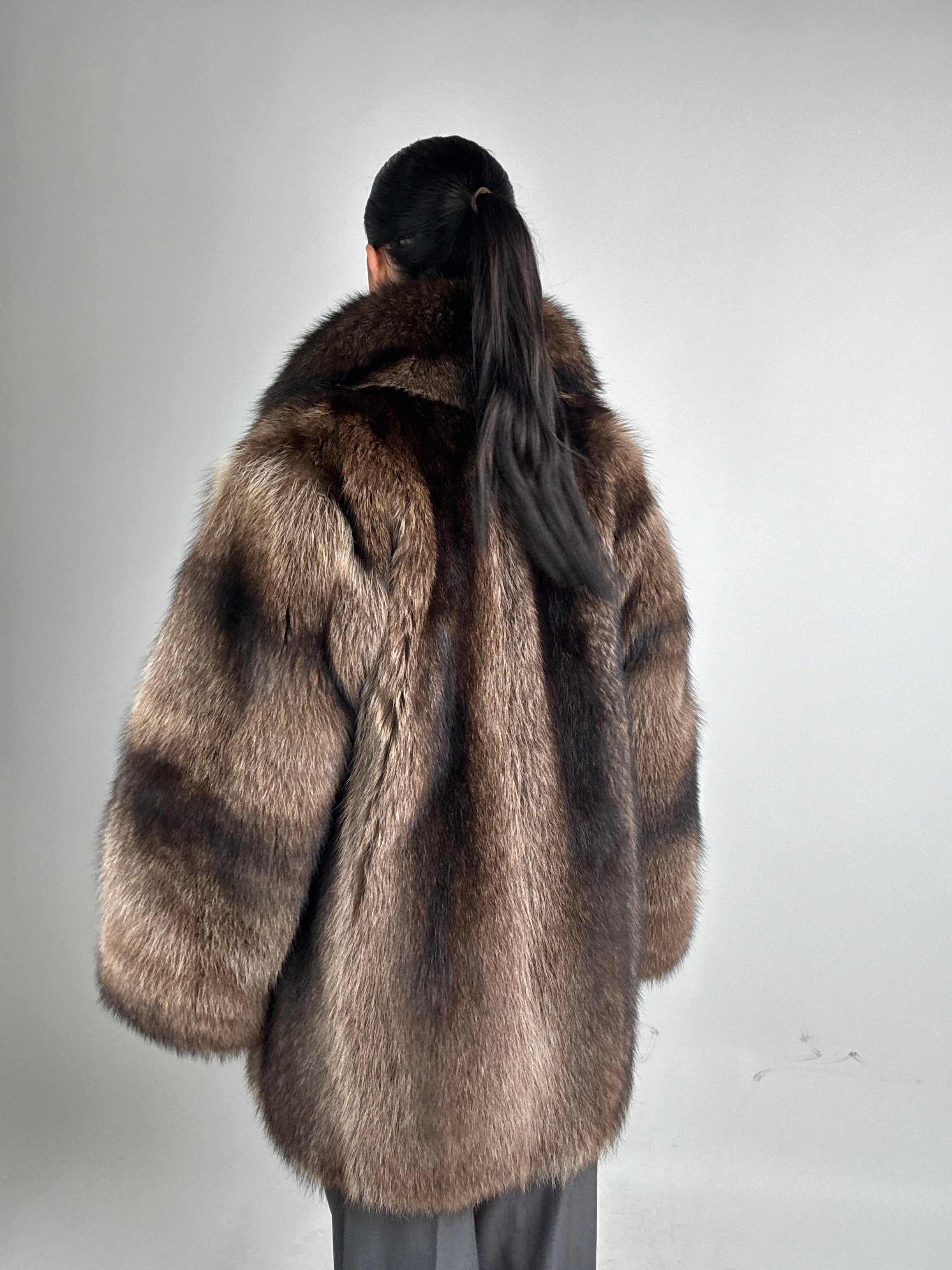 Cappotto in marmotta N446