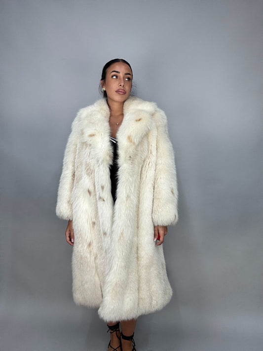 Cappotto in volpe linciata