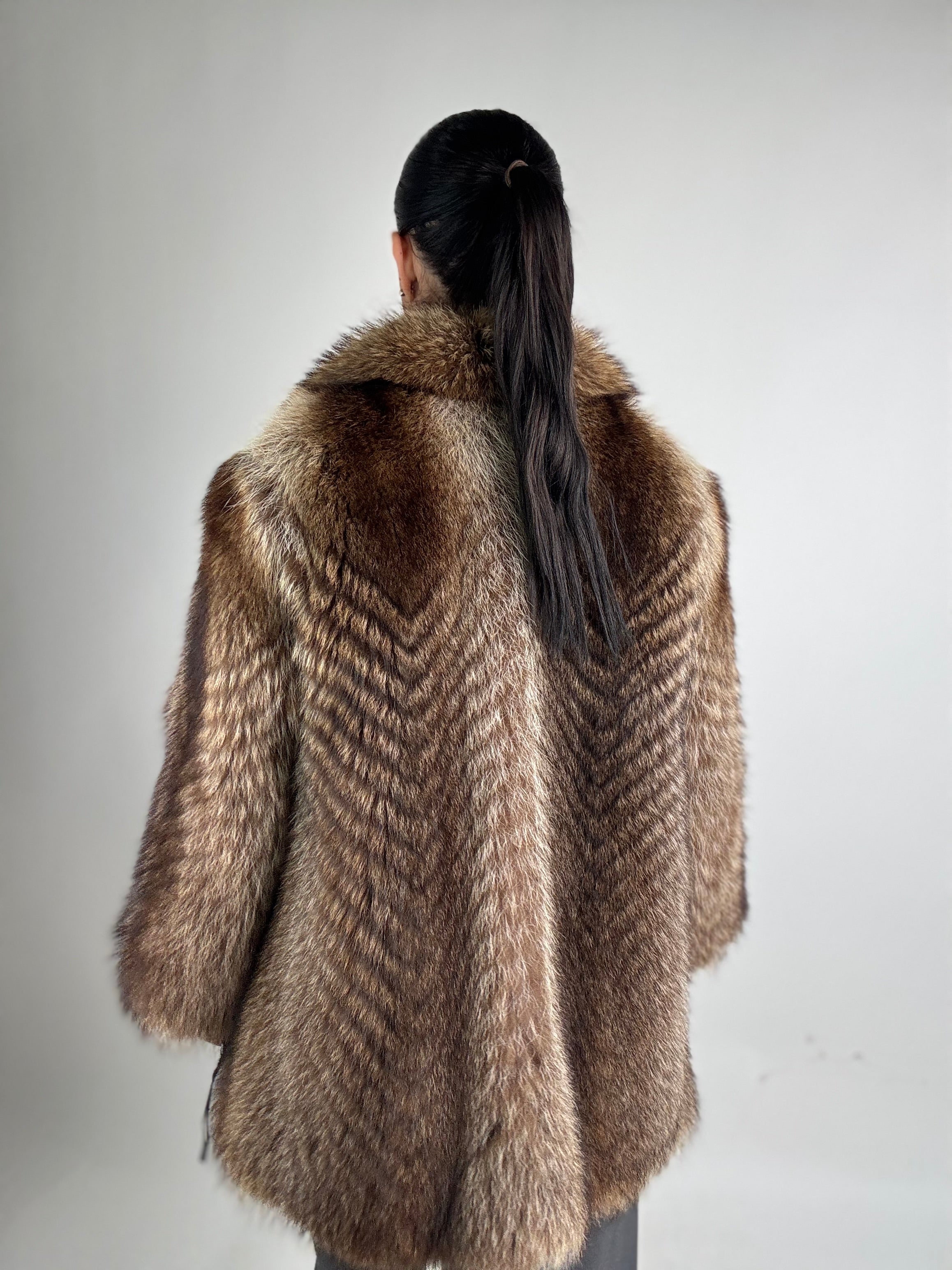 Cappotto in marmotta N448