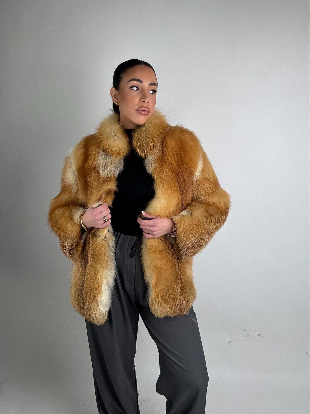 Mink Bomber Jacket