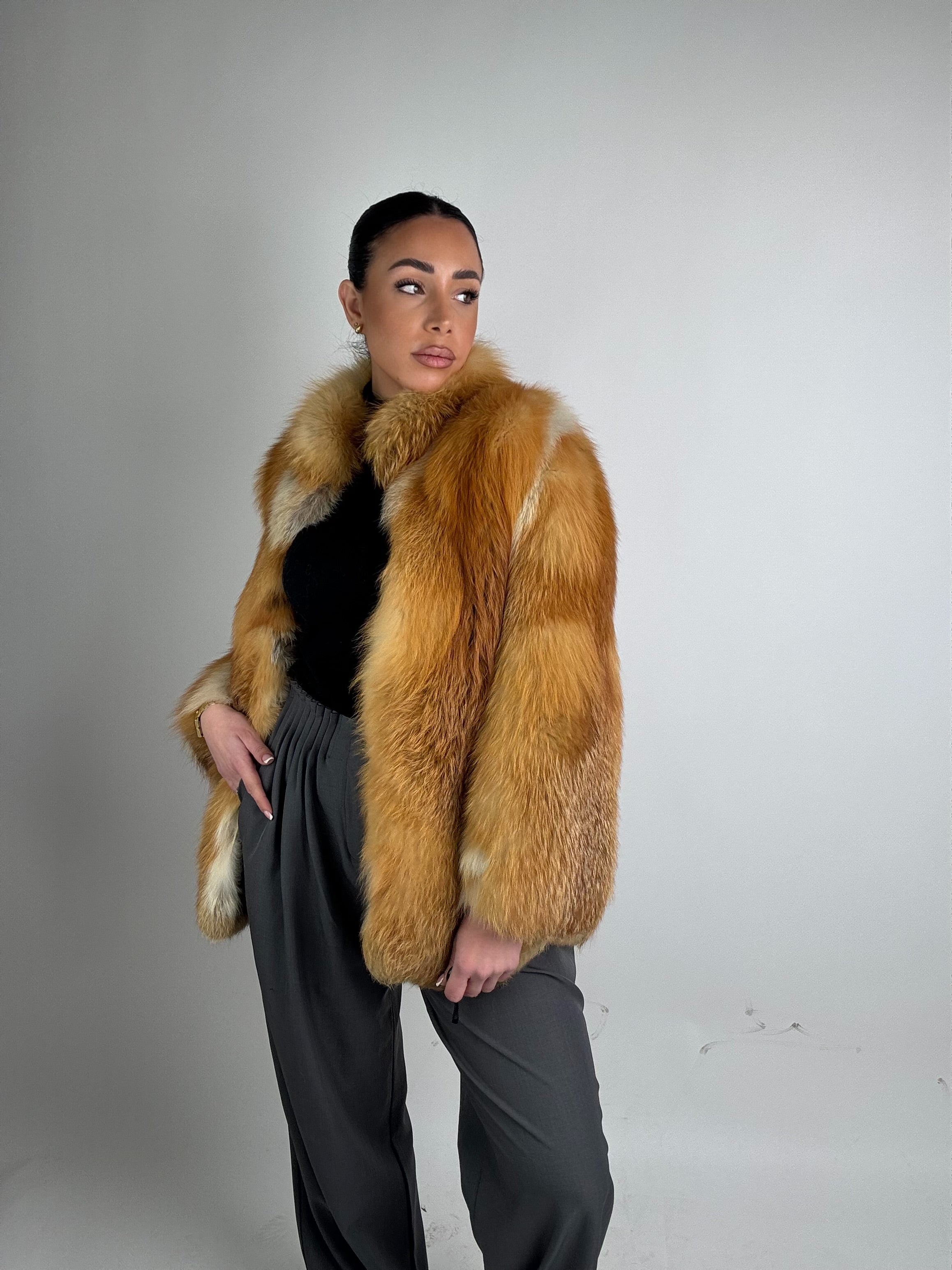 Mink Bomber Jacket