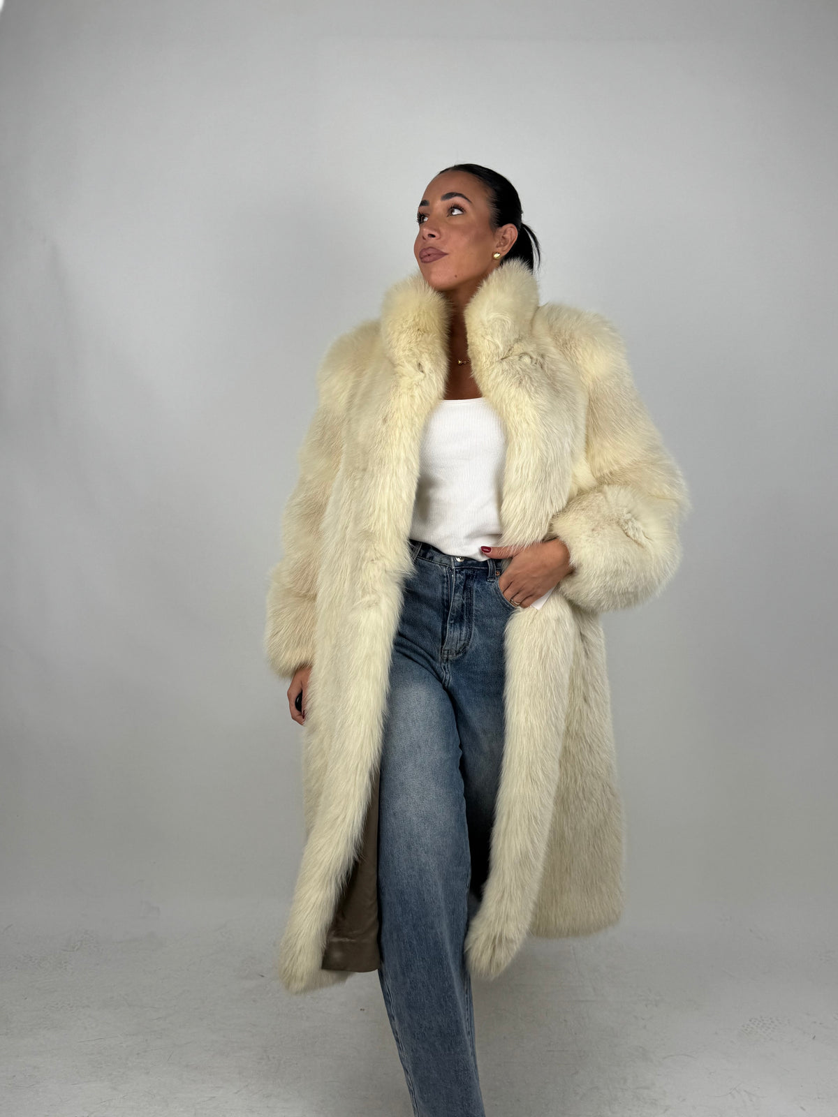 Cappotto in volpe shadow N240