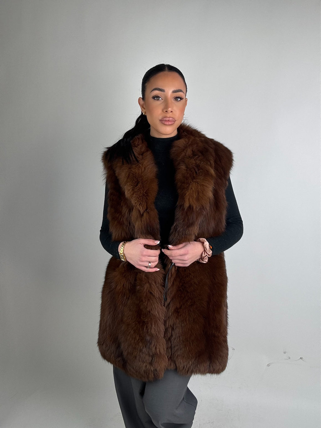 Mink Bomber Jacket