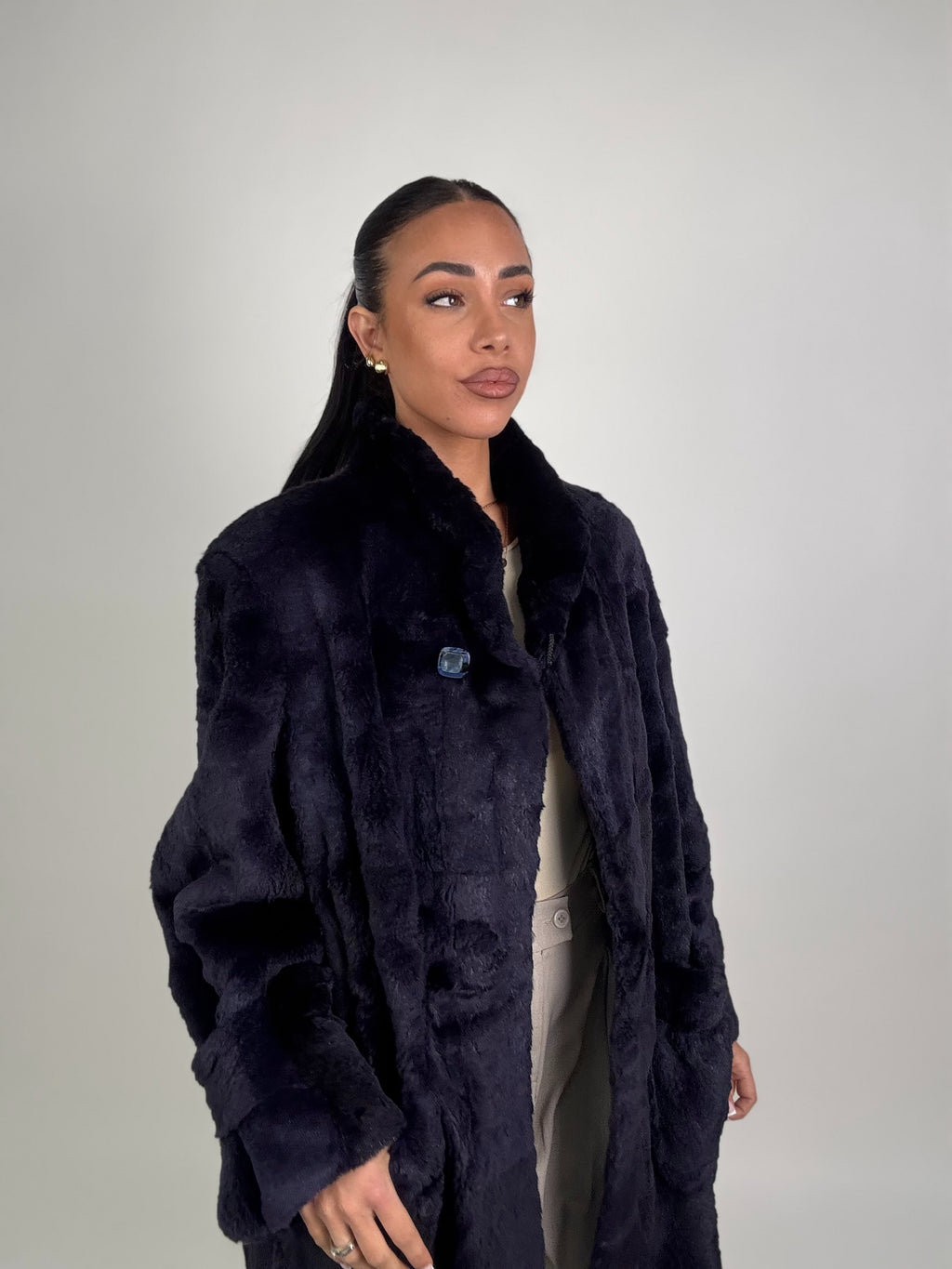 Cappotto in lapin N624