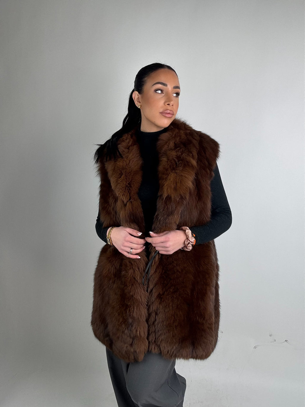Mink Bomber Jacket