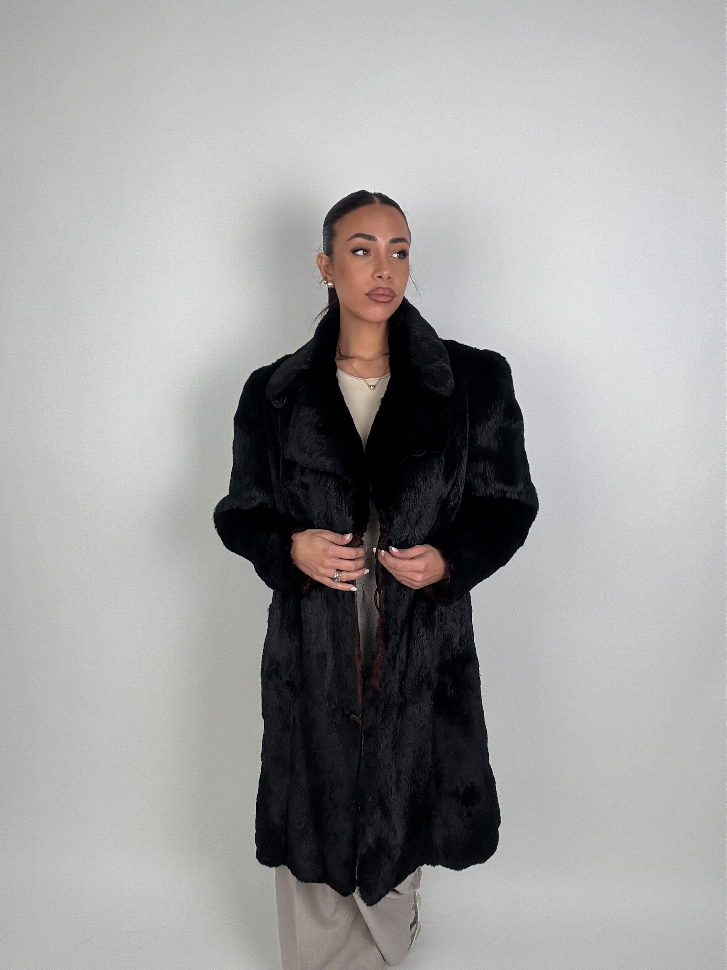 Cappotto in lapin N625