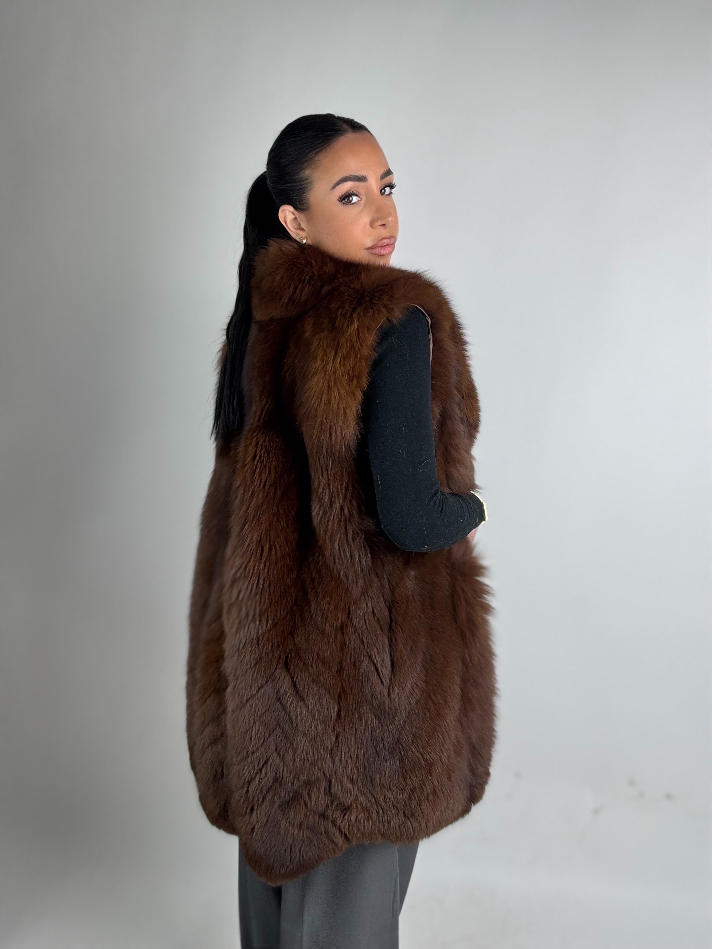 Mink Bomber Jacket