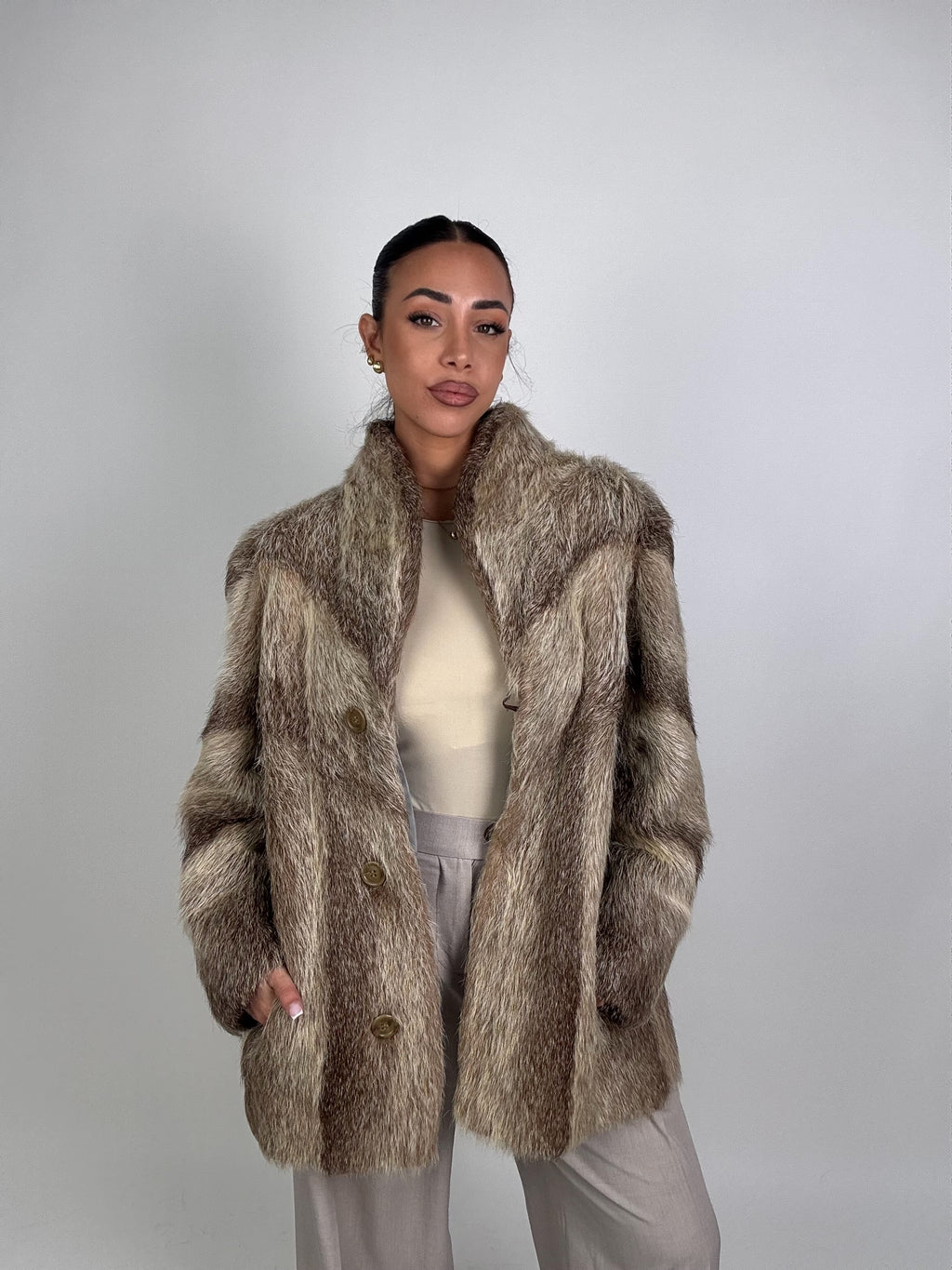 Giacca in rat musquè N628