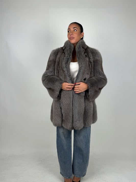 Giacca in volpe grey N242