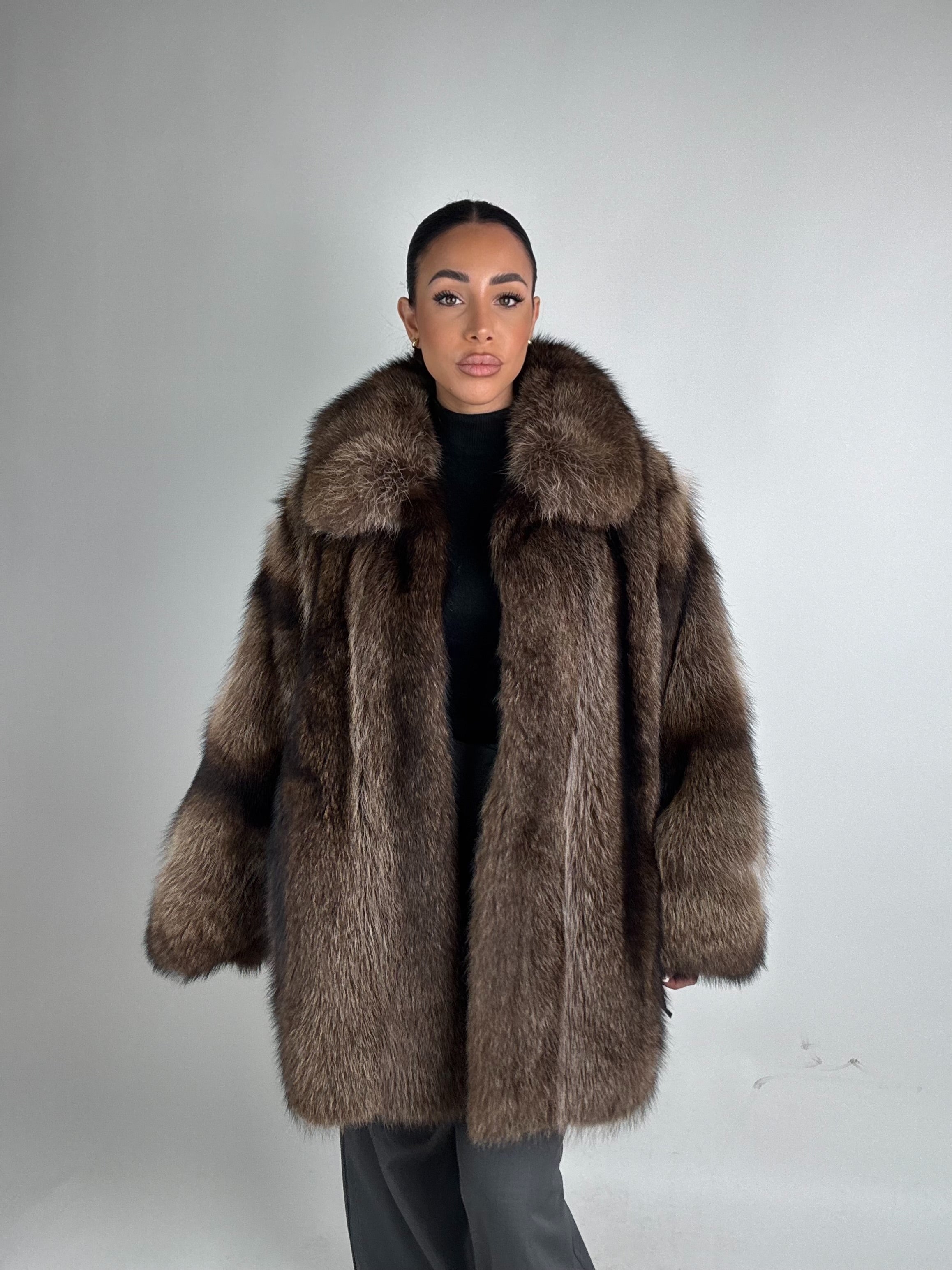 Cappotto in marmotta N446