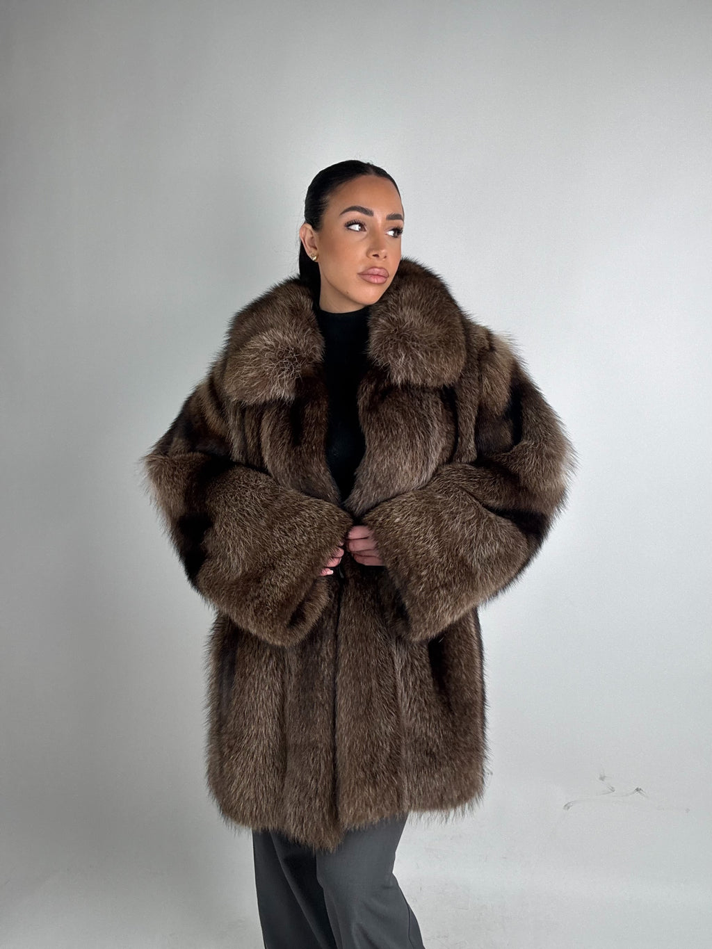 Cappotto in marmotta N446