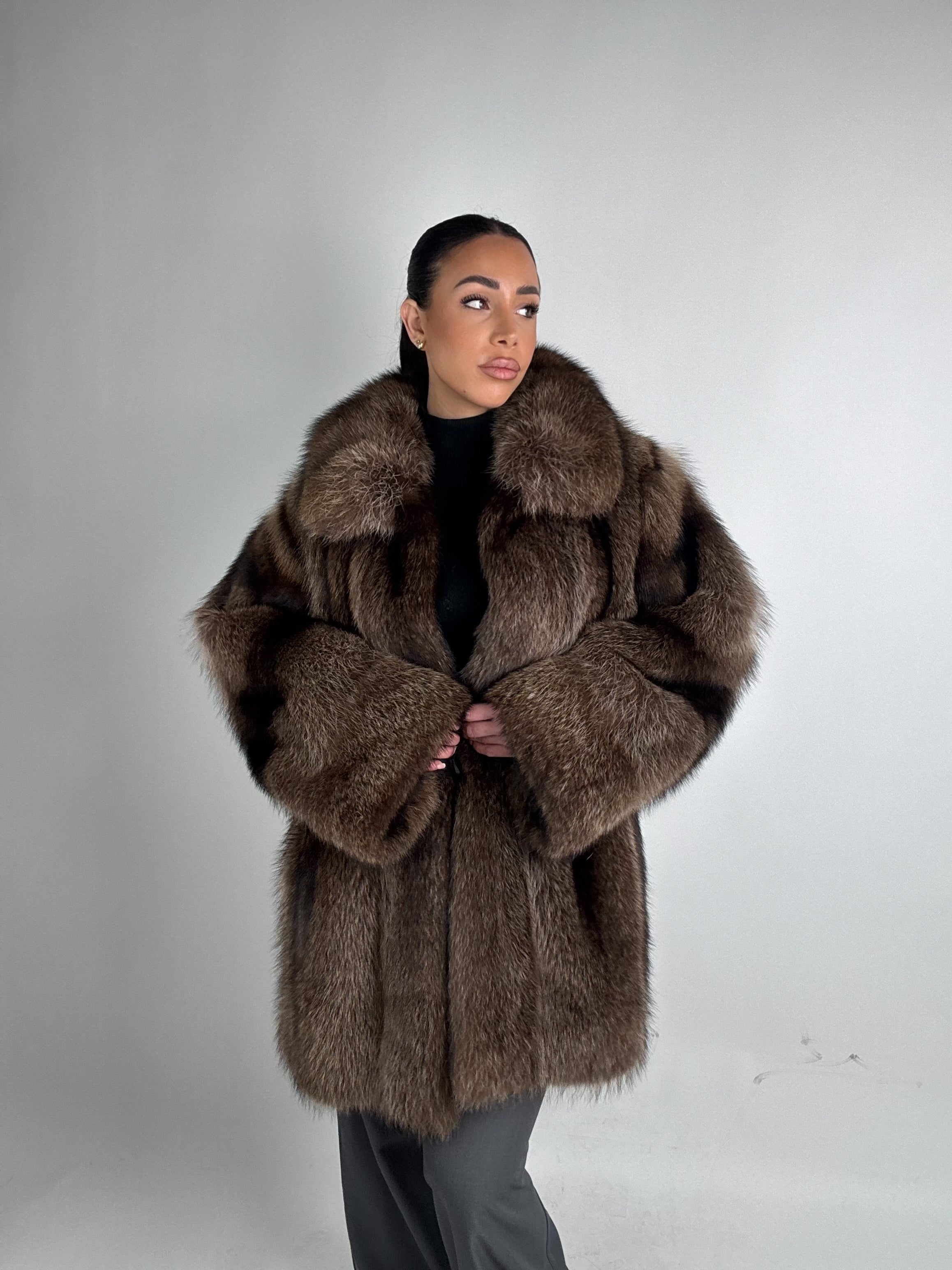 Cappotto in marmotta N446