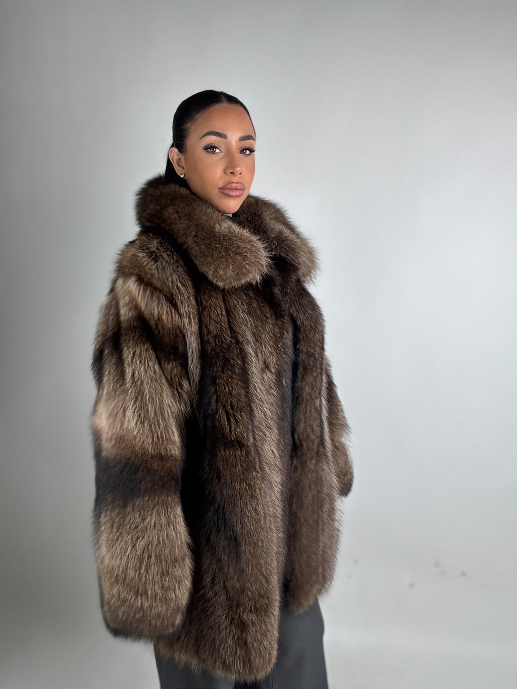 Cappotto in marmotta N446