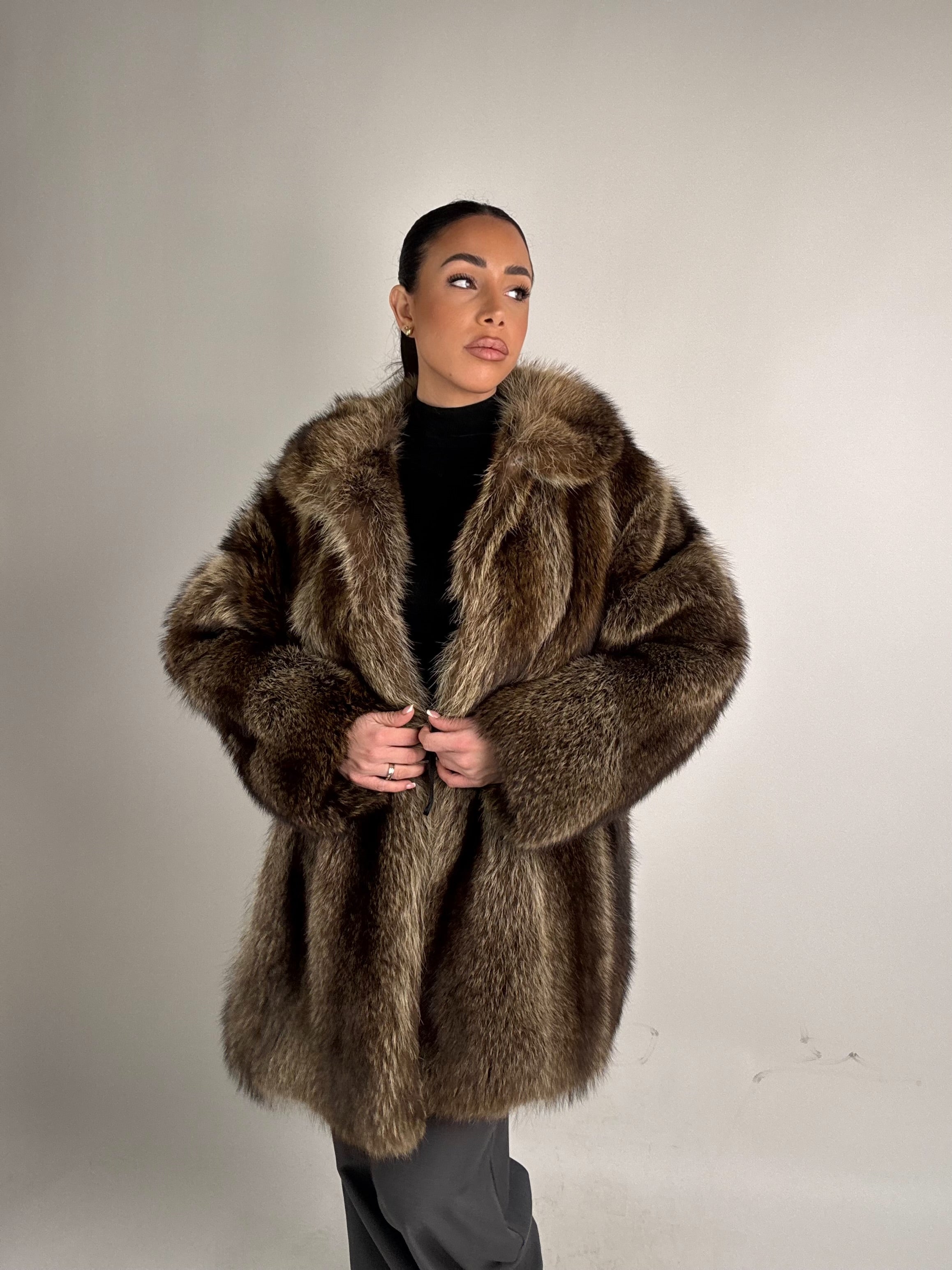 Cappotto in marmotta N447