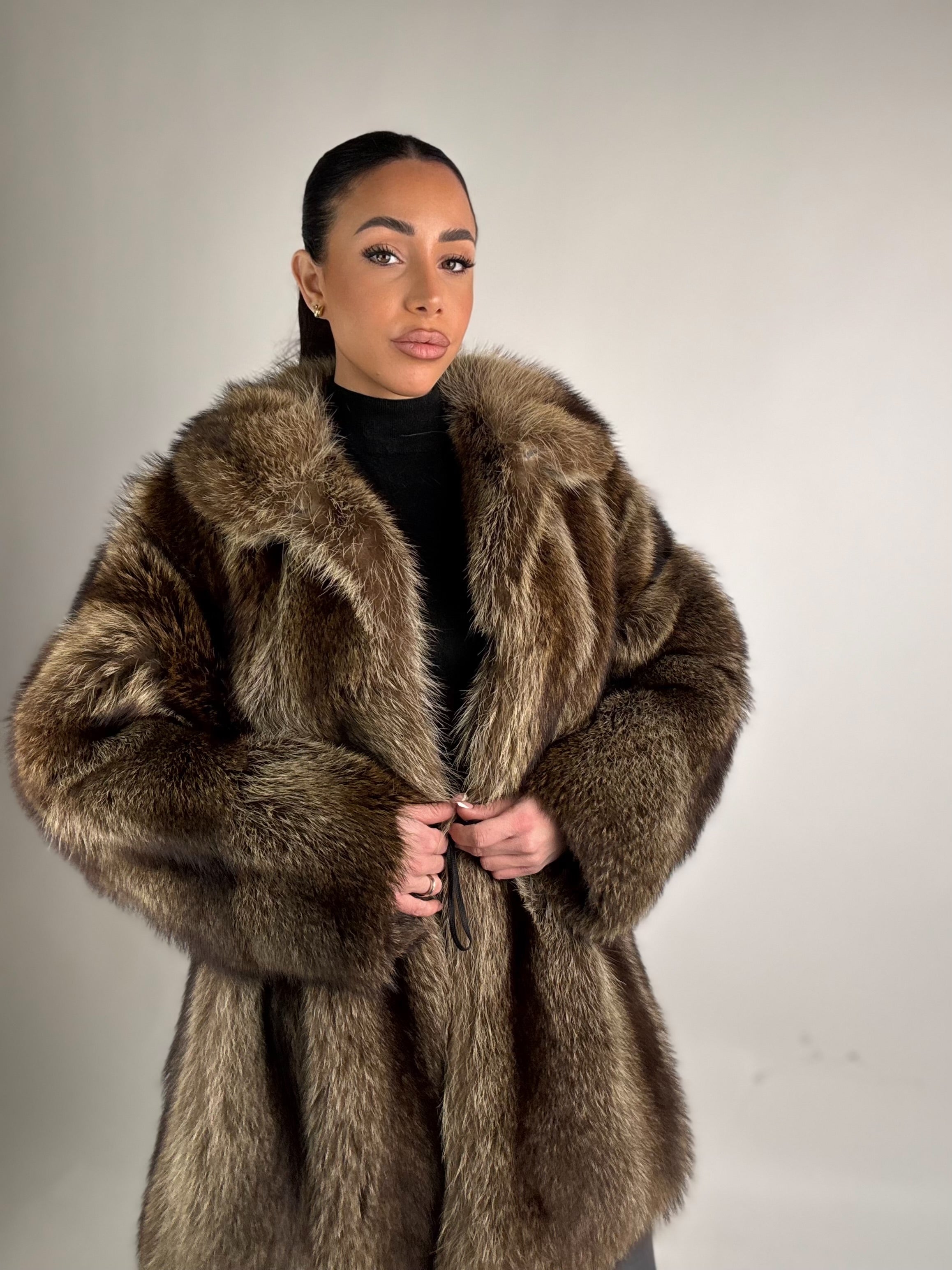 Cappotto in marmotta N447