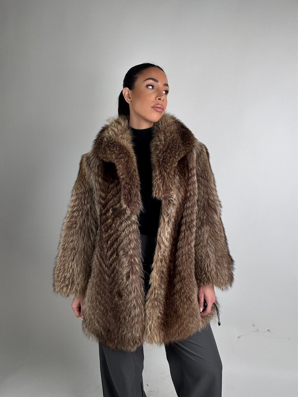 Cappotto in marmotta N448