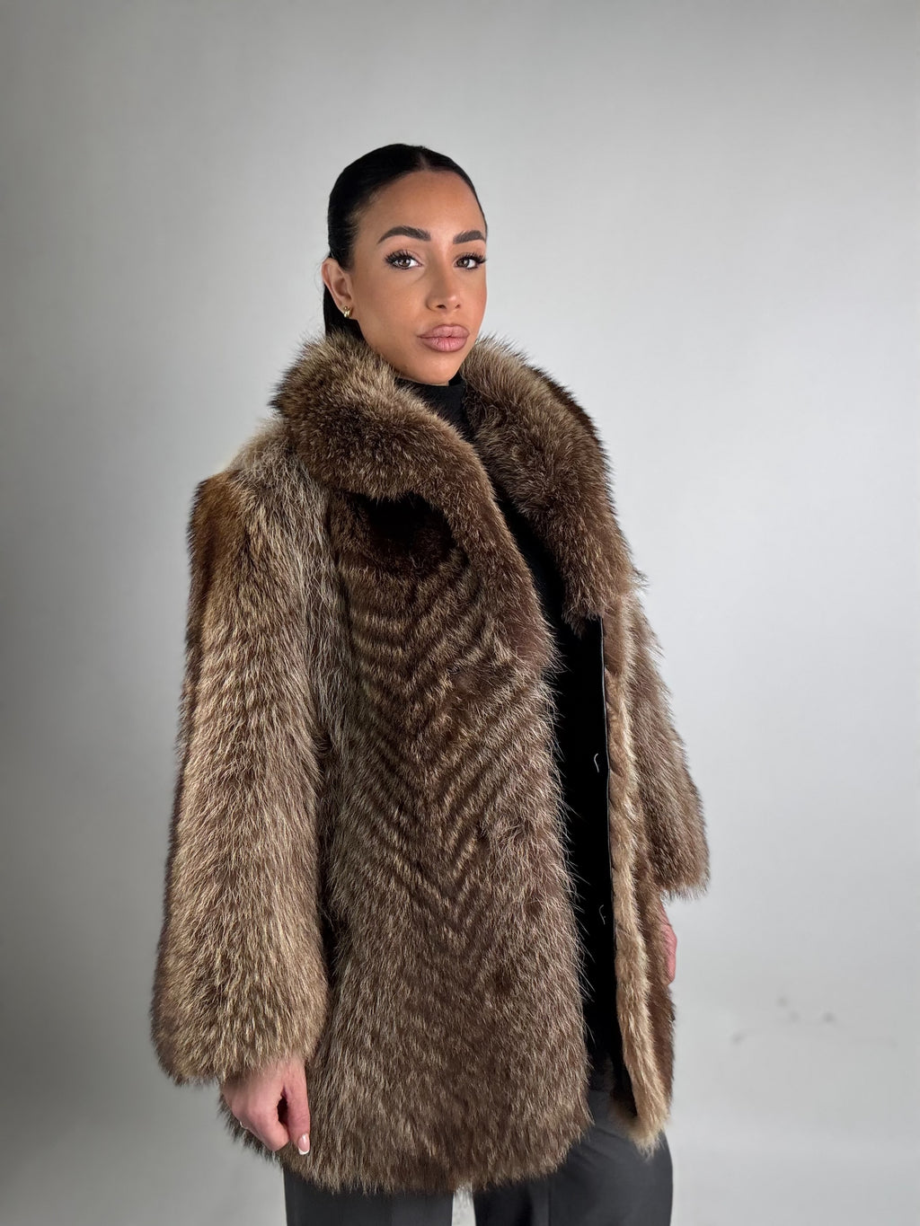 Cappotto in marmotta N448