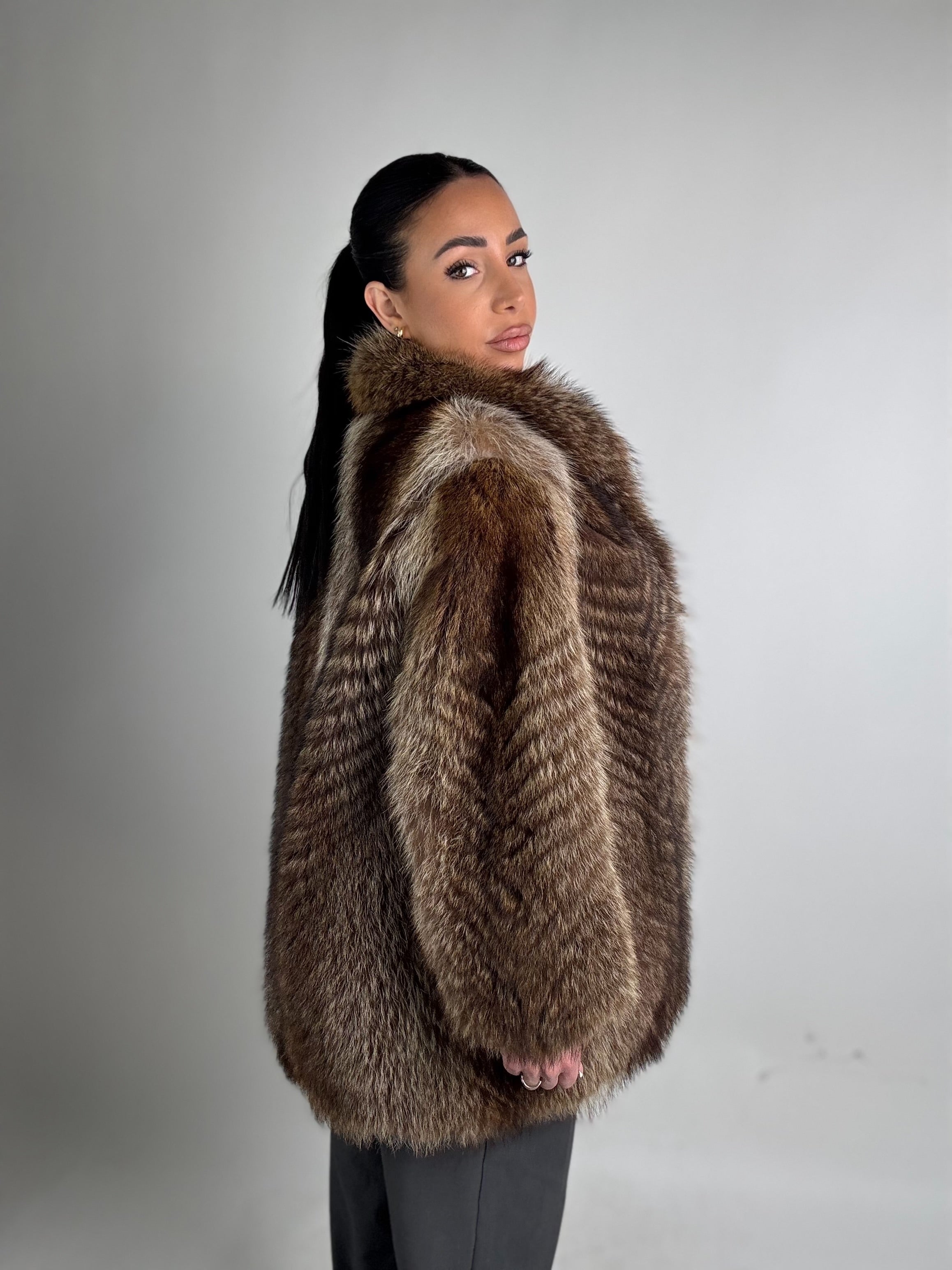 Cappotto in marmotta N448