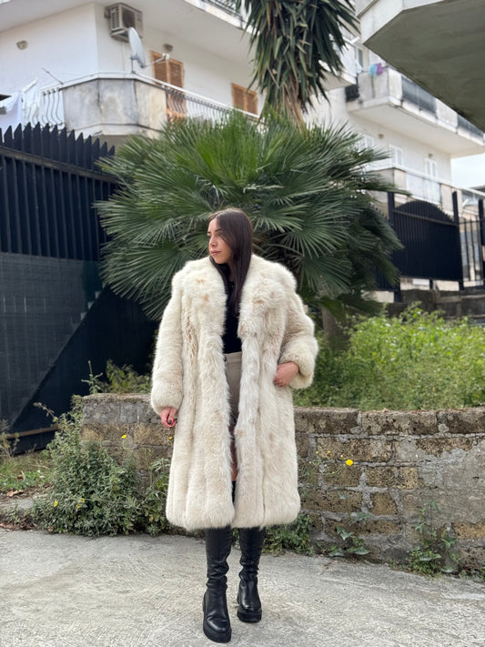 Cappotto in volpe linciata