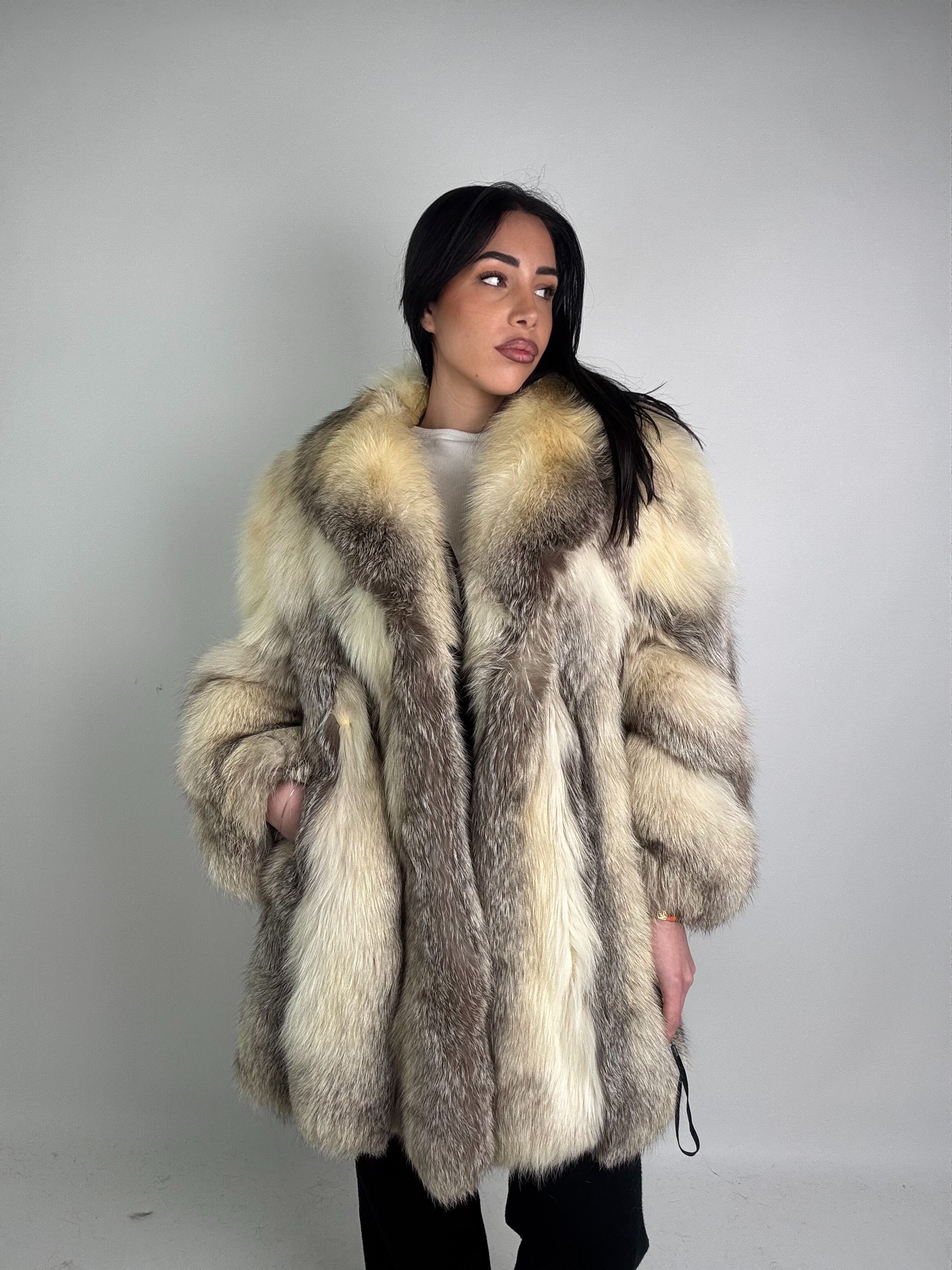 Giacca in volpe Marble Frost N409