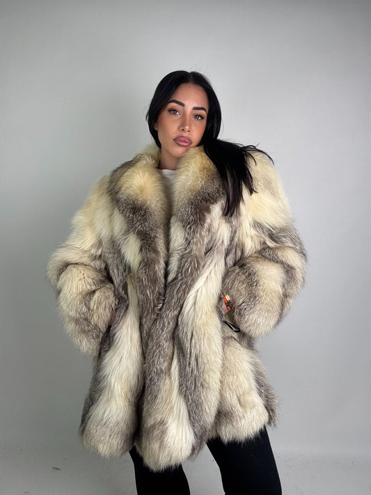 Giacca in volpe Marble Frost N409