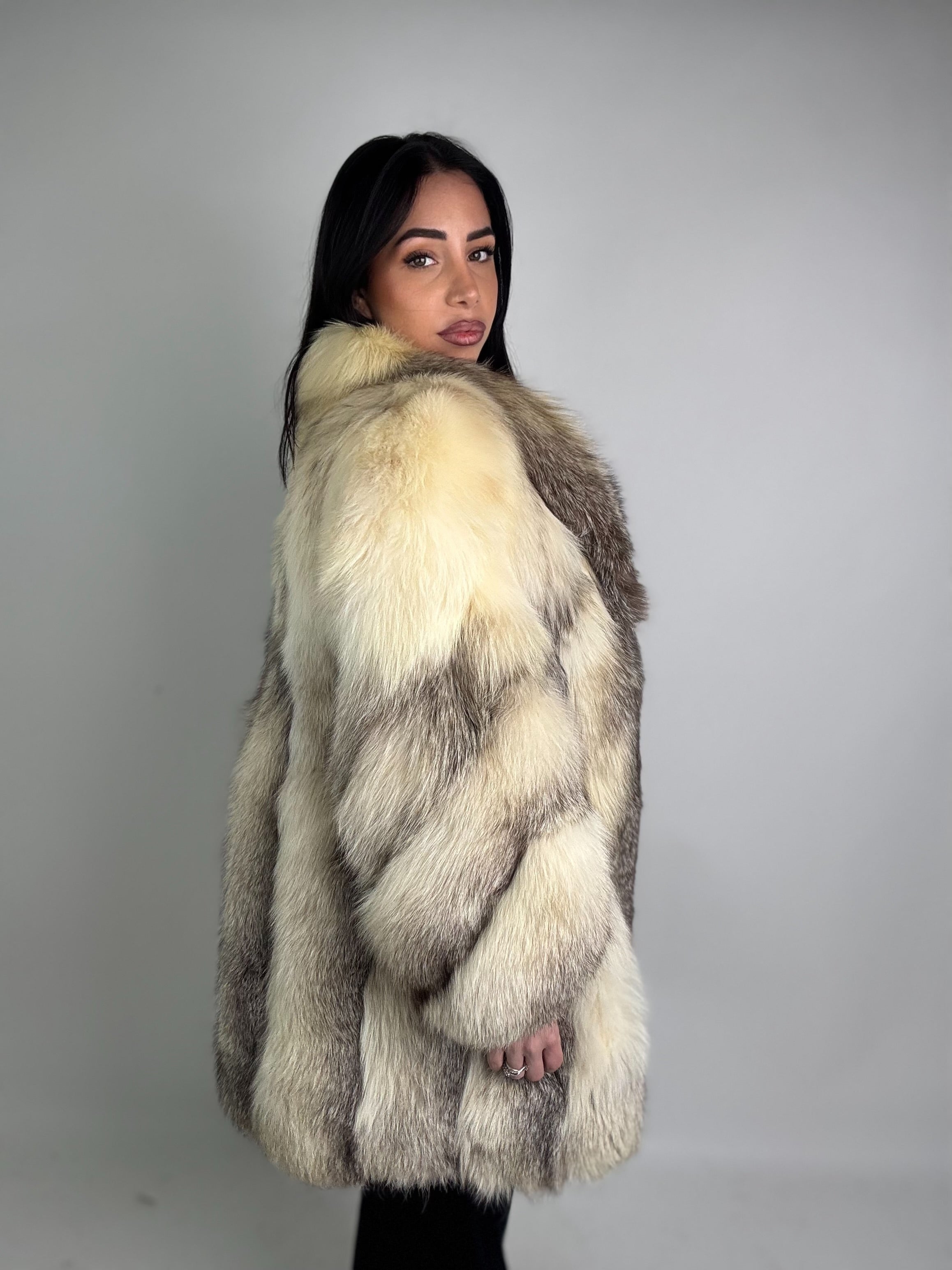 Giacca in volpe Marble Frost N409