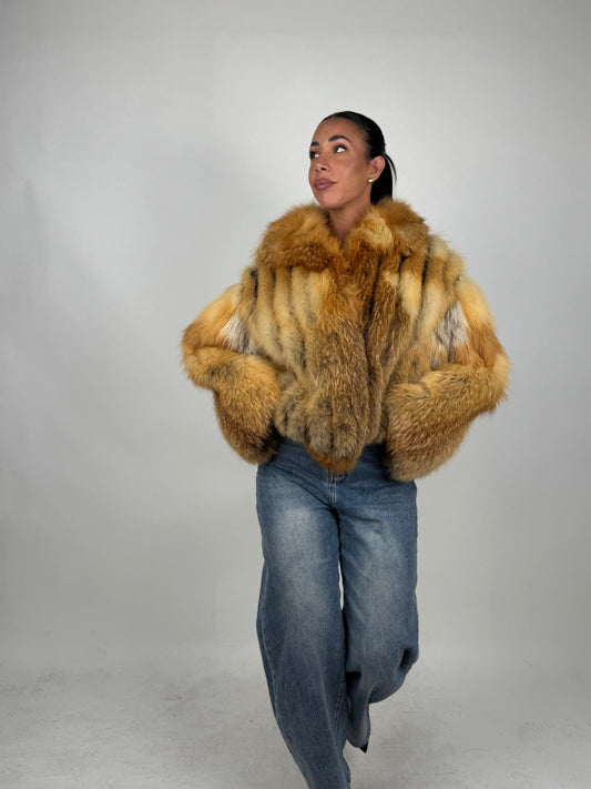 Bomber in volpe gold N244