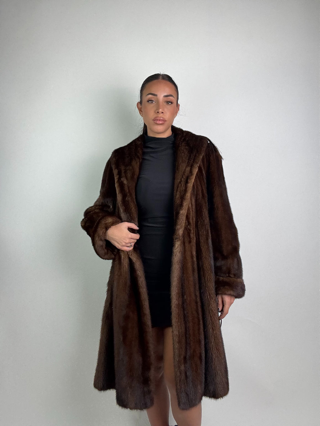 Cappotto in visone N363